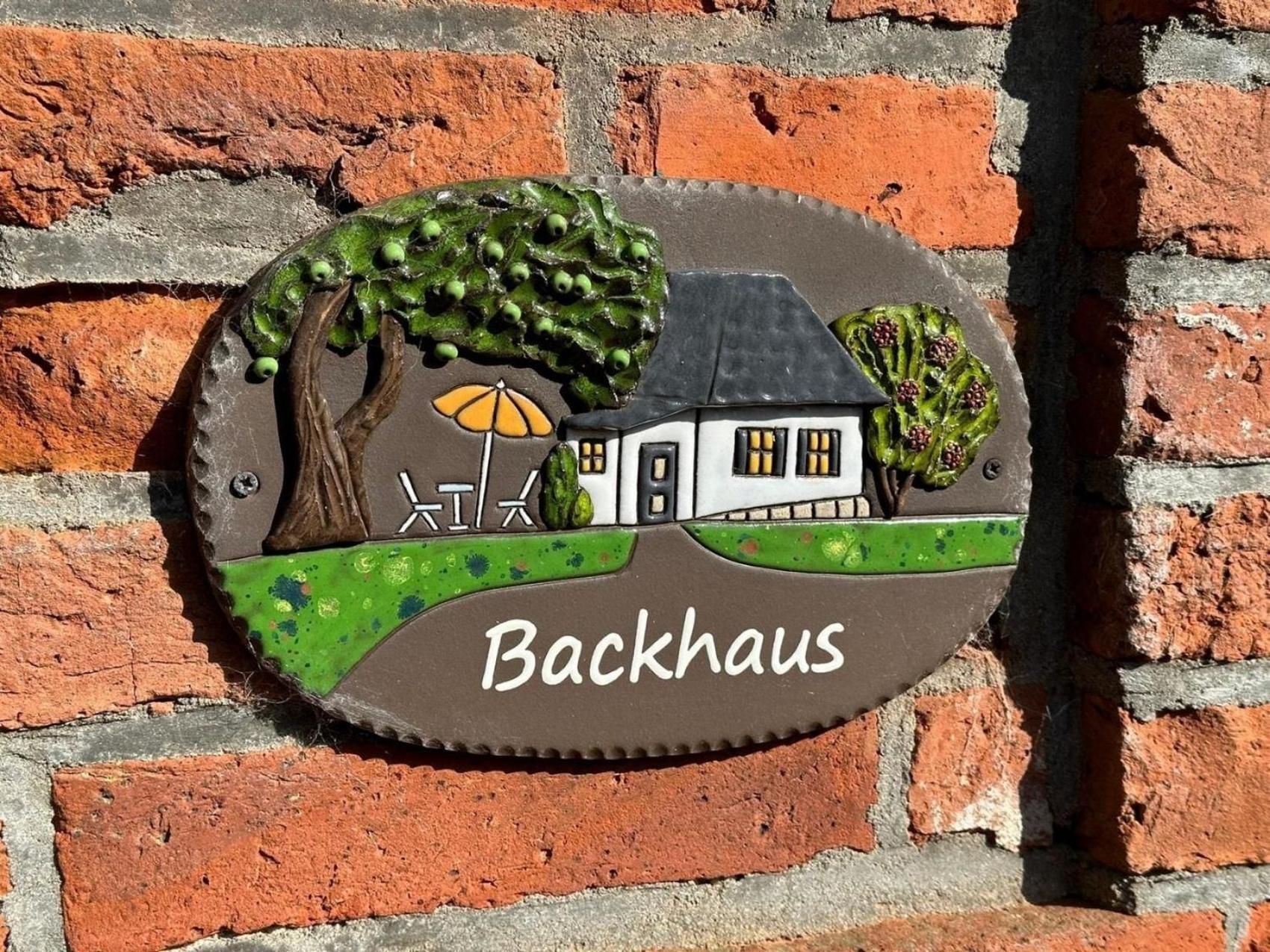 Landhaus Up De Warft - Backhaus Werdum Bagian luar foto